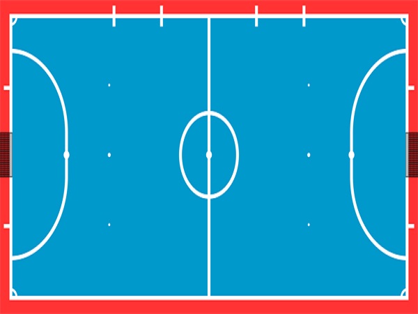 Kích thước sân bóng đá futsal theo tiêu chuẩn thi đấu
