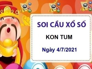 Soi cầu XSKT ngày 4/7/2021 chốt bạch thủ lô đài Kon Tum