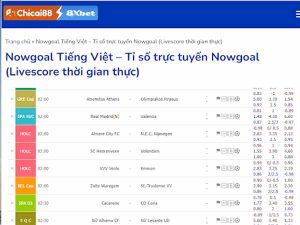 Hướng dẫn tra cứu kqbd bằng Nowgoal Tiếng Việt