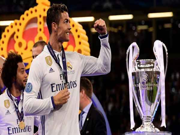 Cr7 vô địch Cúp C1 năm 2014 với Real Madrid