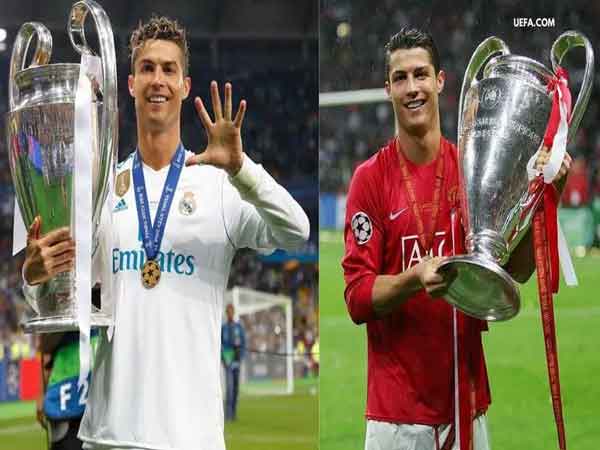 Ronaldo có bao nhiêu cúp C1 trong sự nghiệp thi đấu chuyên nghiệp?