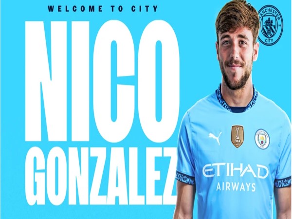 Tin BĐ: Nico Gonzalez sẽ là tân binh thứ tư của Man City