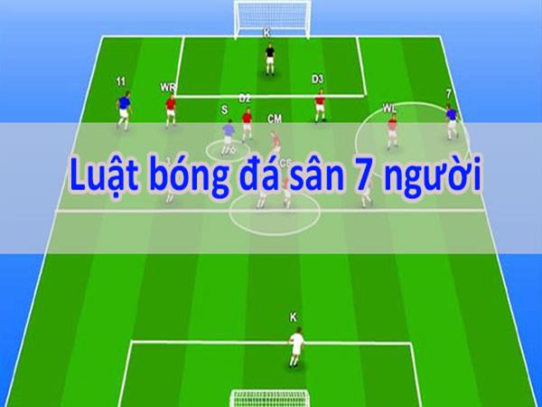 Quy định luật bóng đá sân 7 người mới nhất