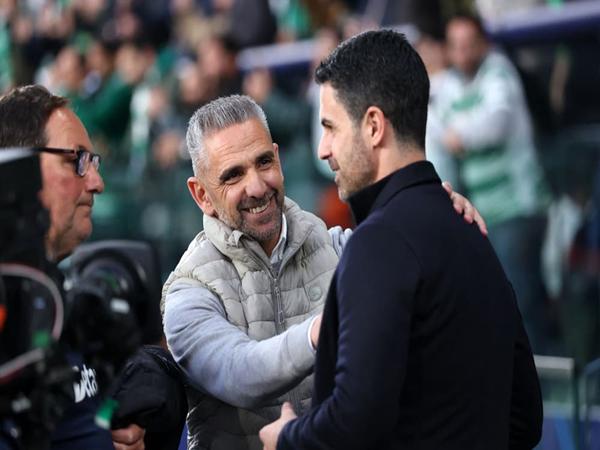 Tin Cúp C1: HLV Sporting tự tin lật kèo Arsenal