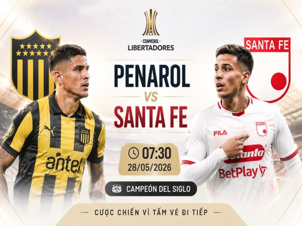 Nhận định chuyên gia Penarol vs Santa Fe 07h30 hôm nay Nhận định chuyên gia Penarol vs Santa Fe 07h30 hôm nay