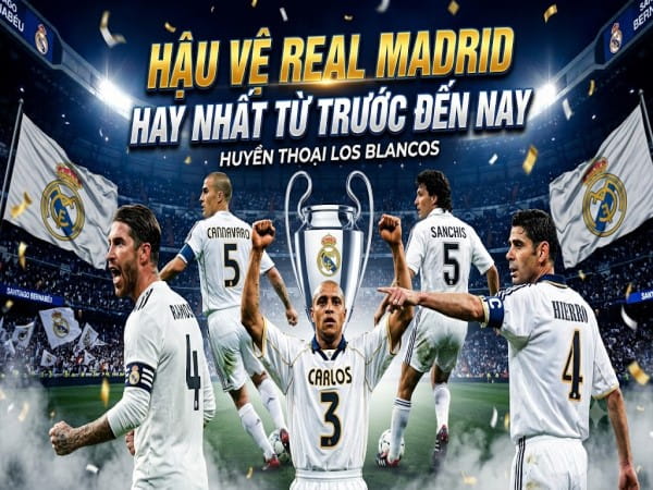 Điểm danh hậu vệ Real Madrid hay nhất từ trước đến nay