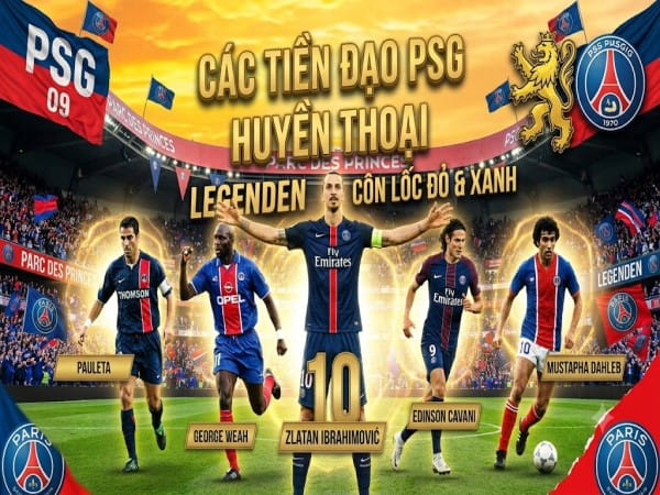 Danh sách các tiền đạo PSG xuất sắc ghi dấu lịch sử